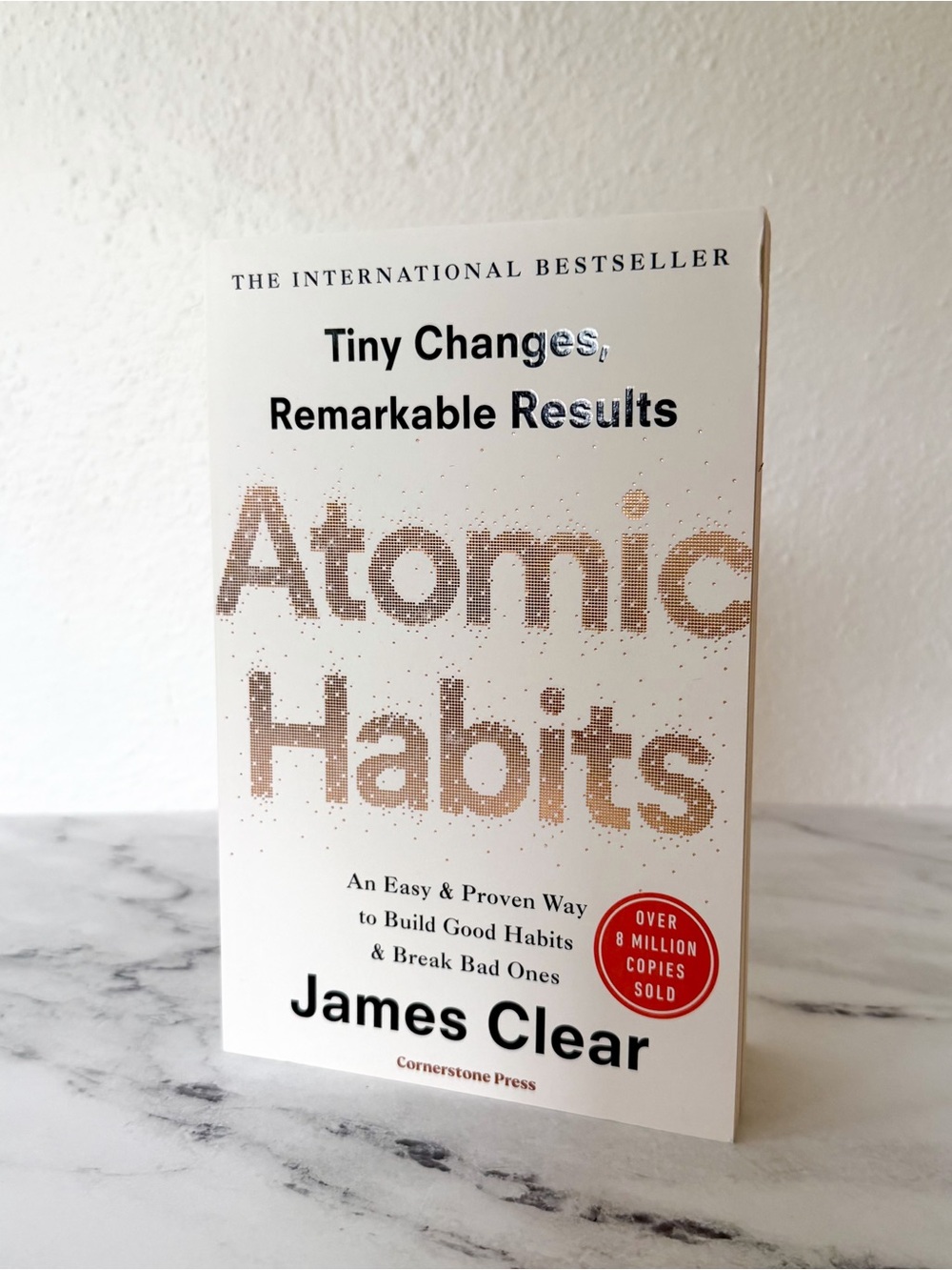 Atomic Habits: Tiny Changes, Remarkable Results by James Clear Paperback Book